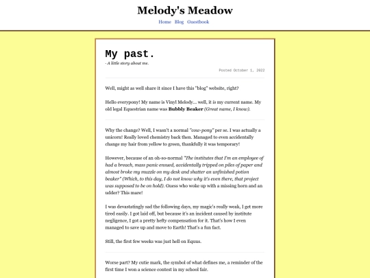 blog/my-past screenshot