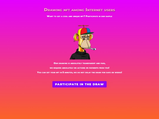 nftsite screenshot