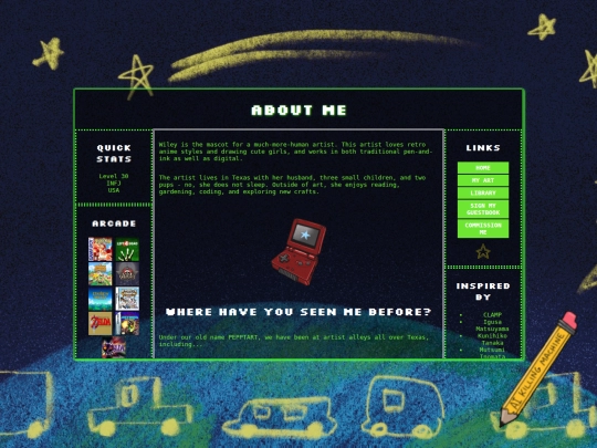 aboutme screenshot