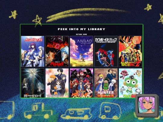 library screenshot