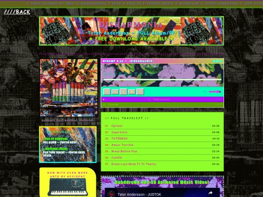 Album Pages/disharmonia screenshot