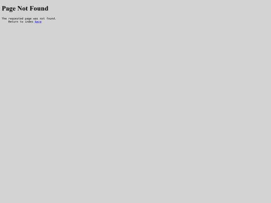 not_found screenshot