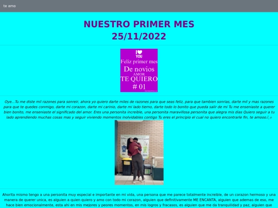 aniversario/1 mes/1_mes screenshot