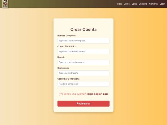 page/register/register screenshot