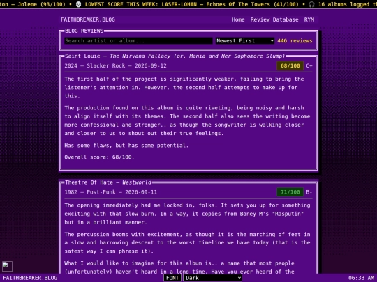 blog screenshot