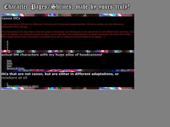 characterpages screenshot