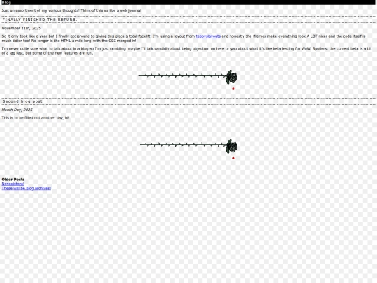 blog screenshot