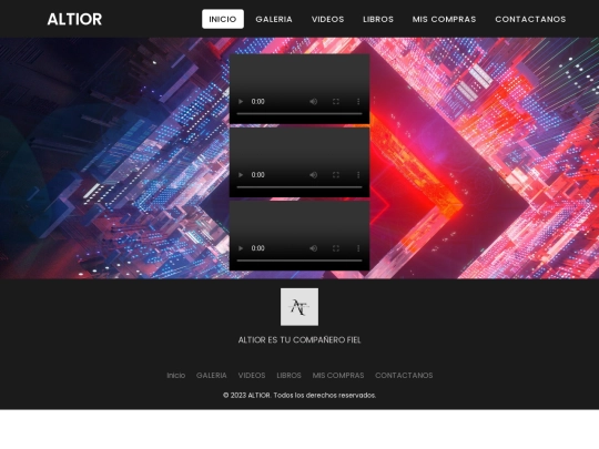paginas/videos screenshot