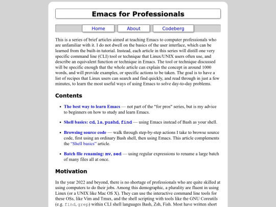 emacs-for-professionals screenshot