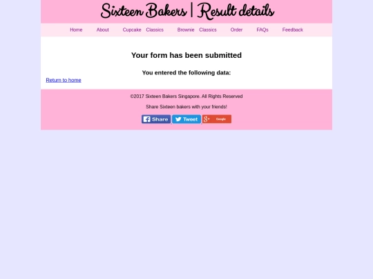 results screenshot