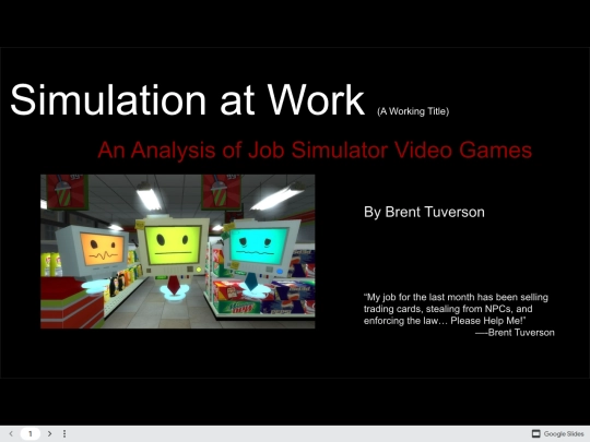 SimulationWork screenshot