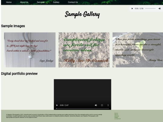 pages/gallery screenshot