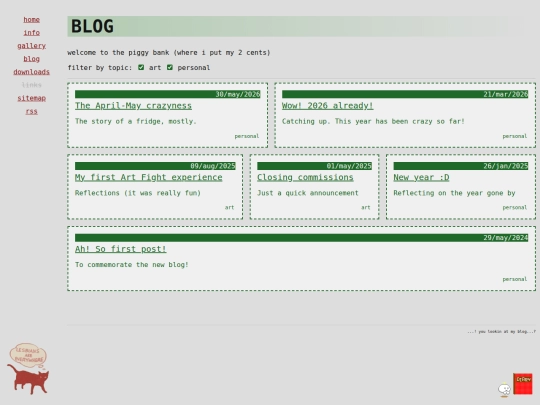 blog screenshot