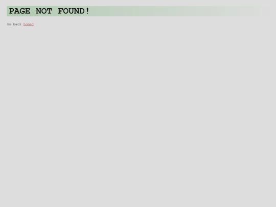 not_found screenshot