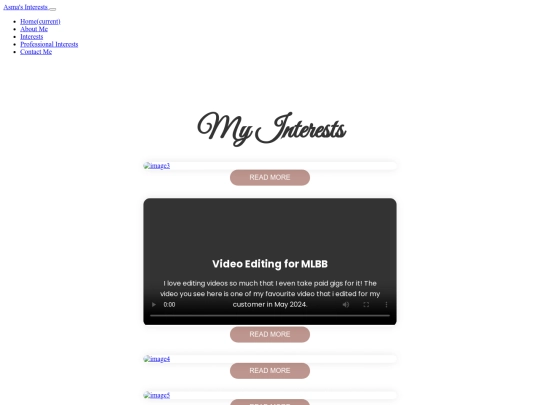interest screenshot