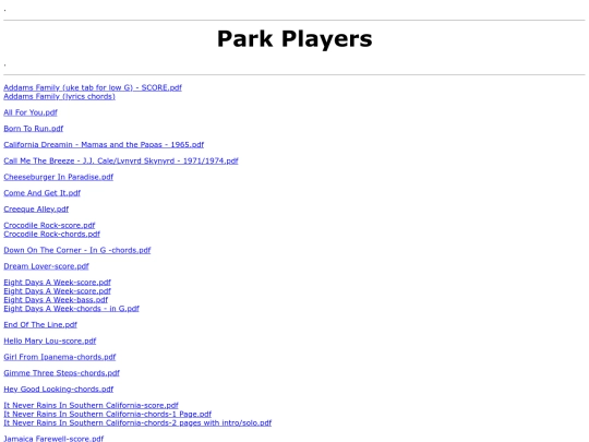 ParkPlayers screenshot