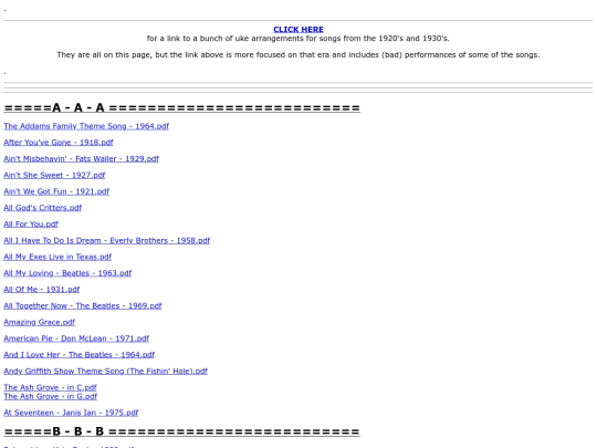 UkeTunes screenshot