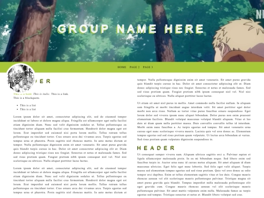 layouts/extensive/multi-page/home screenshot