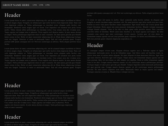 layouts/monochrome/multi-page/page2 screenshot