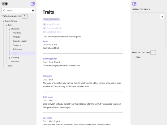Fantasy-sys-html/system-fantasy/rules/characters/traits screenshot