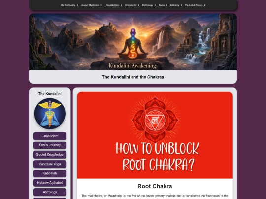pages/kundalini screenshot