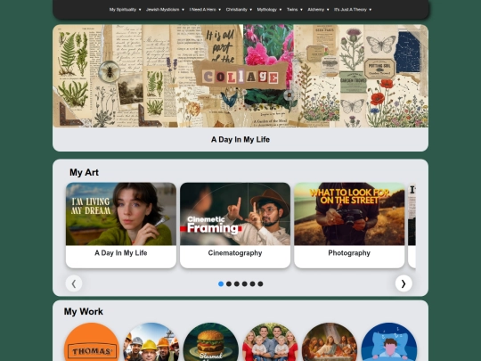 pages/life screenshot