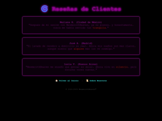 reseñas screenshot