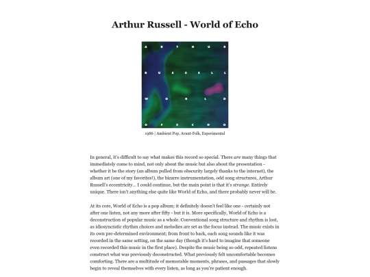 reviews/worldofecho screenshot
