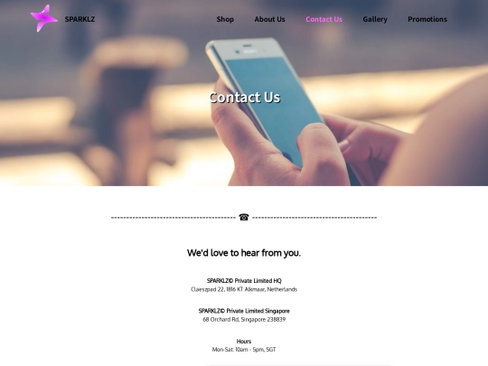 contactus screenshot