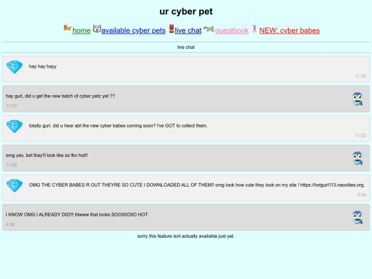 livechat screenshot