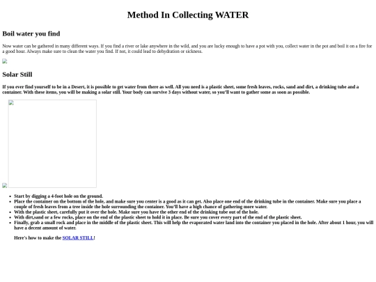 collectingwater screenshot