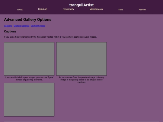 alternateGalleries screenshot