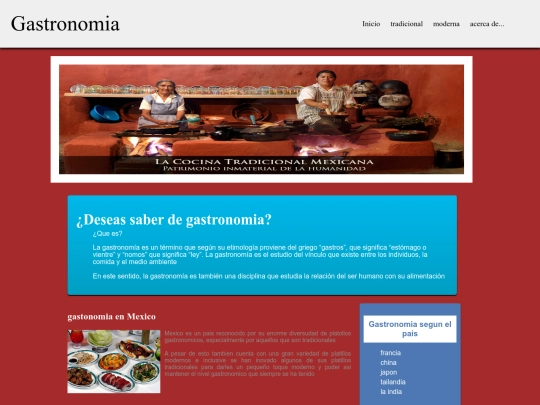 mi pagina 2/Comida Tradicinal Mexicana screenshot