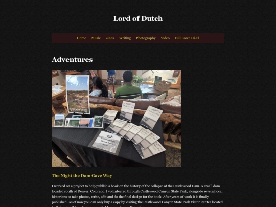 Adventures screenshot