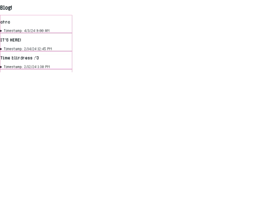 blog screenshot
