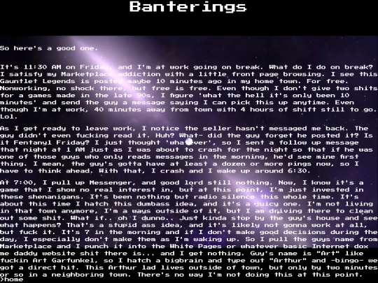 blahblah screenshot