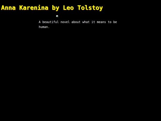 words/annakarenina screenshot