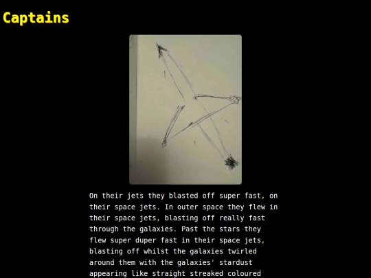 words/captains screenshot