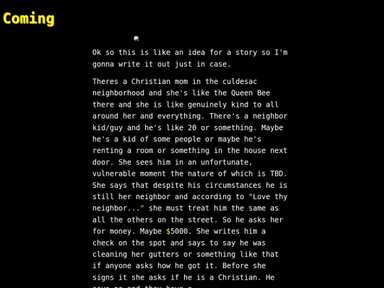 words/coming screenshot