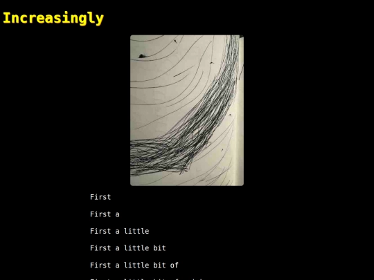 words/increasingly screenshot