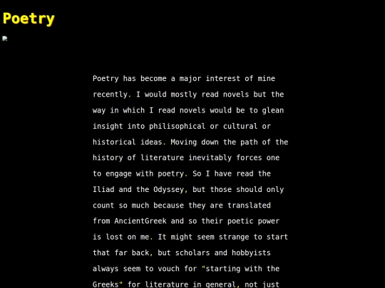 words/poetry screenshot