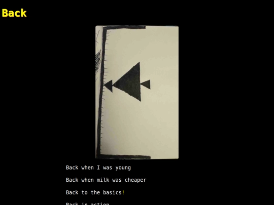 words/return screenshot