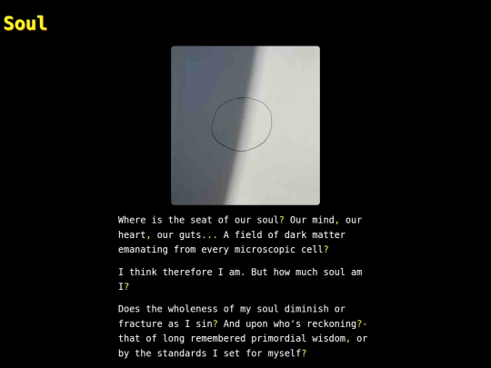 words/soul screenshot