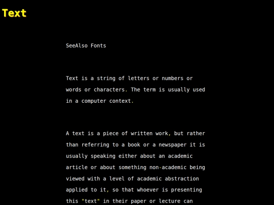 words/text screenshot