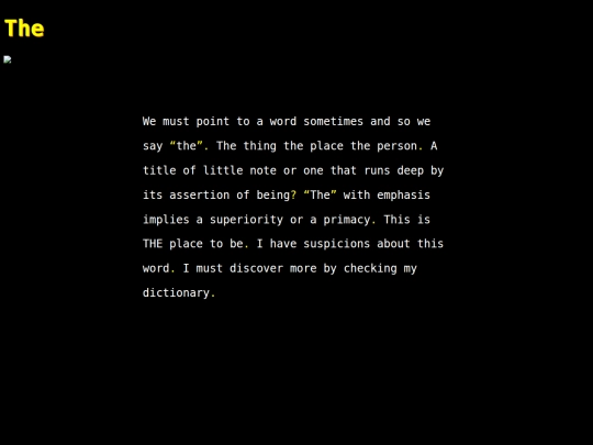words/the screenshot