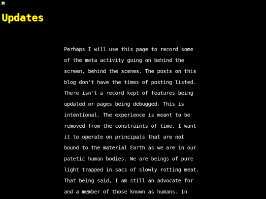words/updates screenshot