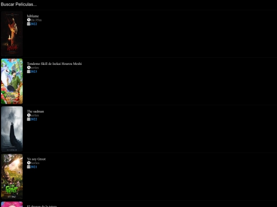 Plantilla principal /Buscandor screenshot