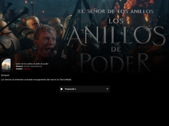 SeoldelosAnilloselanillodepoder screenshot