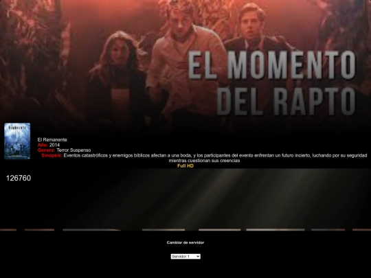 Todos los alchivo de películas /ElRemanente screenshot