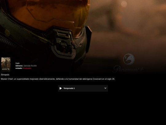 Todos los alchivo de películas /Halo screenshot
